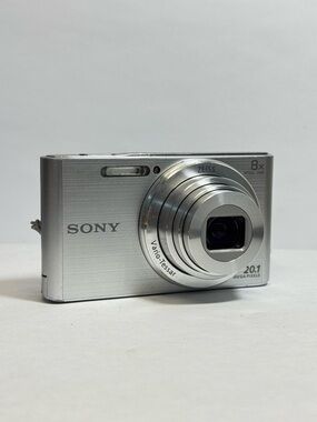 Sony Cyber-shot DSC-W830 20.1MP Digital Camera Y2K w/ Battery - Silver - Tested
